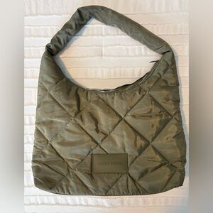 Alexis Bendel Olive Quilted Shoulder Bag